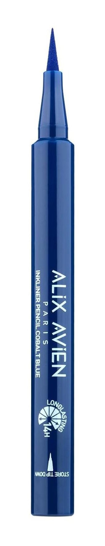 Alix Avien Yoğun Renk Veren 14 Saat Kalıcı Etki Suya Dayanıklı Mat Cobalt Blue Kalıcı İnce Uçlu Likit Eyeliner