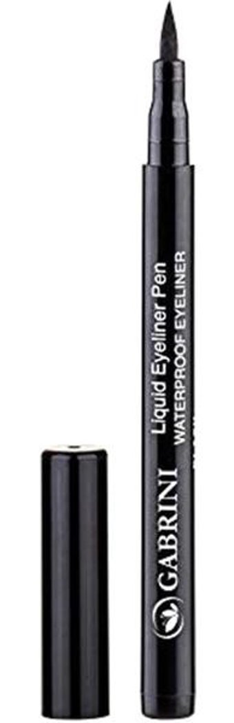 Gabrini Mat Siyah İnce Uçlu Likit Eyeliner