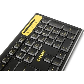 Everest Km-5535 Siyah Kablosuz Klavye Mouse Seti