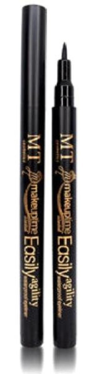 Mt Cosmetics Klasik Siyah Kalıcı İnce Uçlu Kalem Eyeliner