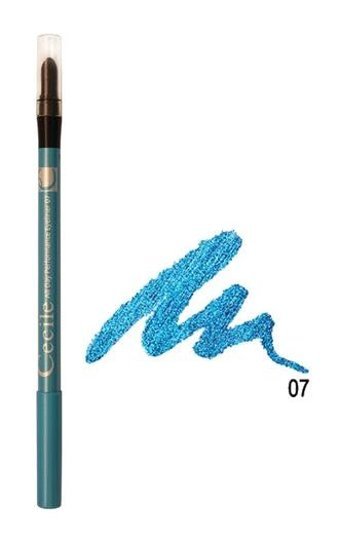 Cecile No:07 Mat Mavi İnce Uçlu Kalem Eyeliner