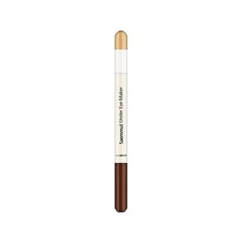 The Saem Saemmul Under Eye Maker 03 Çift Taraflı Glitter Glam Gold İnce Uçlu Likit Eyeliner
