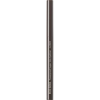 The Saem Eco Soul Suya Dayanıklı Natural Ash Black Kalıcı İnce Uçlu Kalem Eyeliner