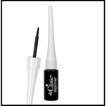 Dr. Clinic Parlak Siyah Kalıcı Kalın Uçlu Likit Eyeliner