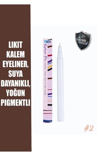 Pax Suya Dayanıklı Mat Beyaz Kalıcı İnce Uçlu Likit Eyeliner