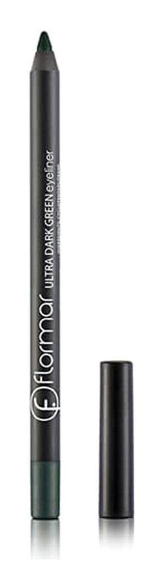 Flormar Suya Dayanıklı Mat Dark Green Kalıcı Kalın Uçlu Kalem Eyeliner