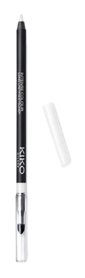 Kiko Milano Intense Colour Suya Dayanıklı Mat Beyaz Kalıcı Kalın Uçlu Kalem Eyeliner