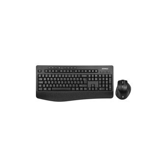 Everest KM-6017 Siyah Kablosuz Klavye Mouse Seti