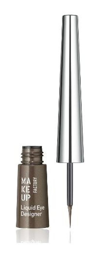 Make Up Factory No:04 Mat Brown İnce Uçlu Likit Eyeliner