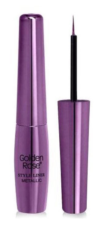 Golden Rose Liner Metallic 10 Metalik Mor İnce Uçlu Likit Eyeliner