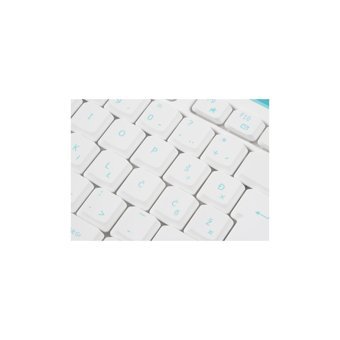 Everest Elite KM-6388 Beyaz Kablosuz Klavye Mouse Seti