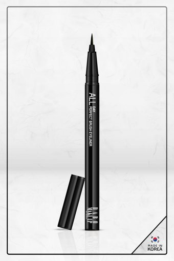 Dabo Make Up All Day Suya Dayanıklı Mat Siyah Kalıcı İnce Uçlu Likit Eyeliner