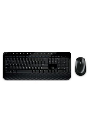 Microsoft M7j-00011 Ergonomik Siyah Kablosuz Klavye Mouse Seti