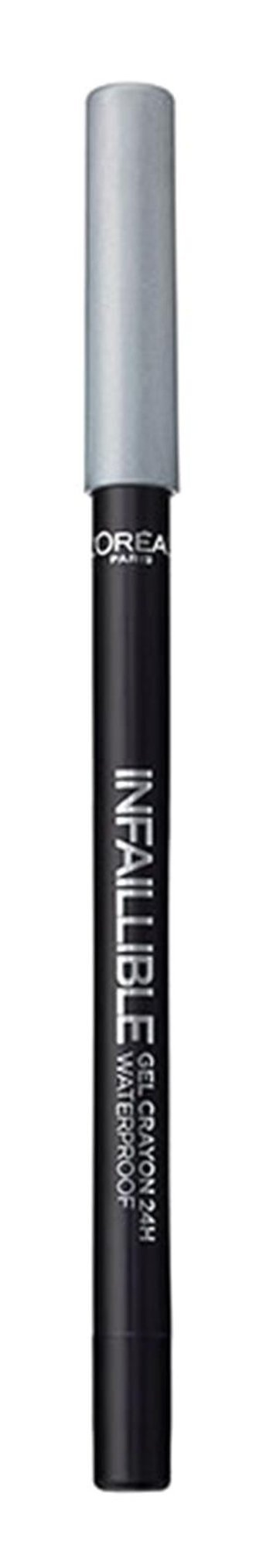 L'oréal Paris Infallible Gel Crayon 02 Suya Dayanıklı Işıltılı Gri Kalıcı Kalın Uçlu Kalem Eyeliner