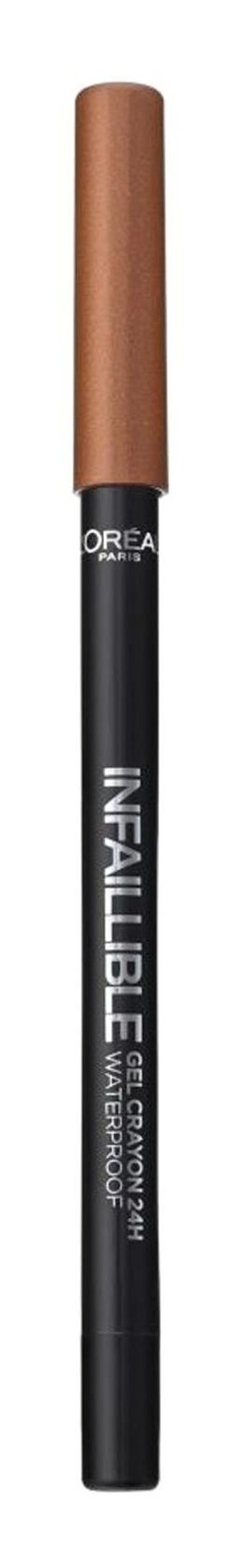 L'oréal Paris Infallible Gel Crayon 05 Suya Dayanıklı Saten Cooper Kalıcı Kalın Uçlu Kalem Eyeliner