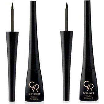 Golden Rose No:9 Parlak Siyah İnce Uçlu Likit Eyeliner 2 Adet
