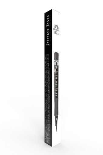 La Fera Mat Siyah İnce Uçlu Likit Eyeliner