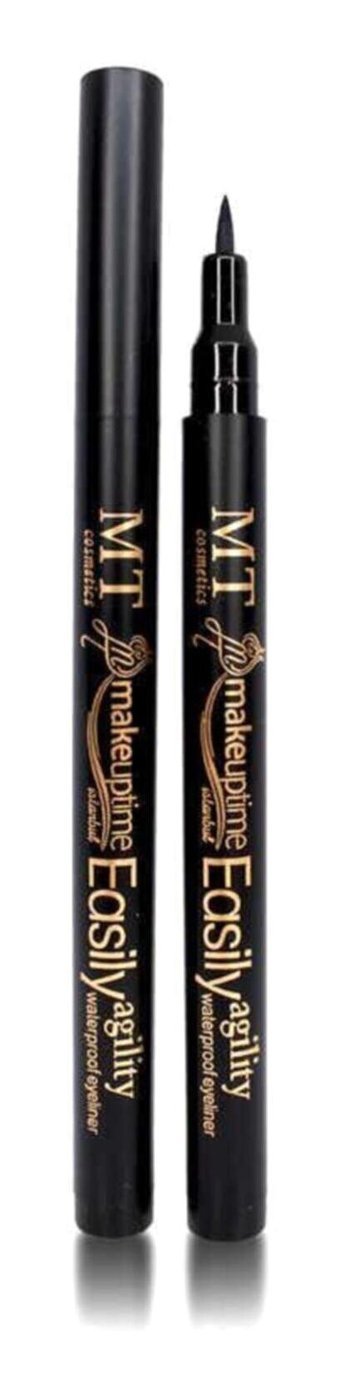 Makeup Time Easily Mat Siyah Kalıcı İnce Uçlu Kalem Eyeliner