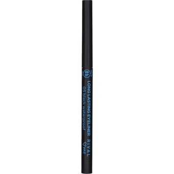 Rival Loves Me No:05 Suya Dayanıklı Mat Siyah Kalıcı İnce Uçlu Kalem Eyeliner