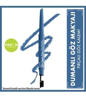 Nyx Epic Çift Taraflı Mat Navy Heat Kalın Uçlu Kalem Eyeliner