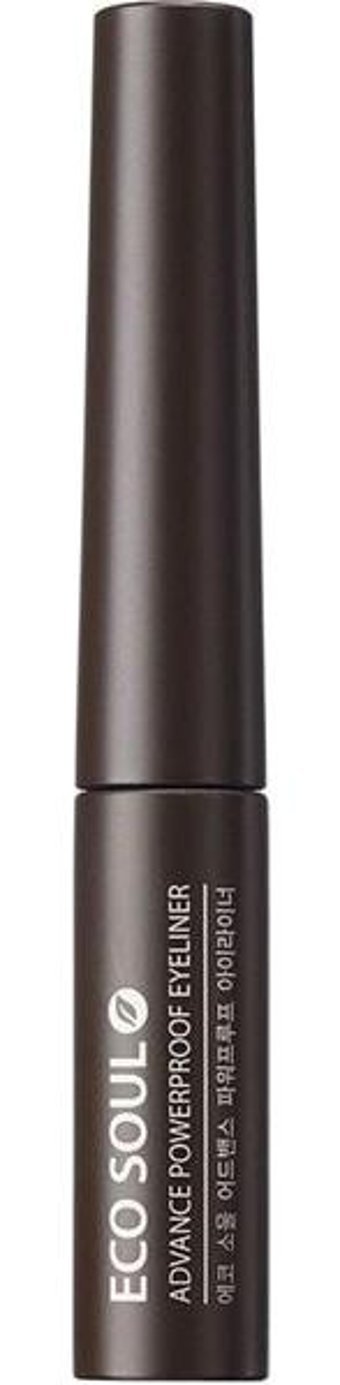 The Saem Eco Soul 01 Mat Siyah Kalıcı İnce Uçlu Likit Eyeliner