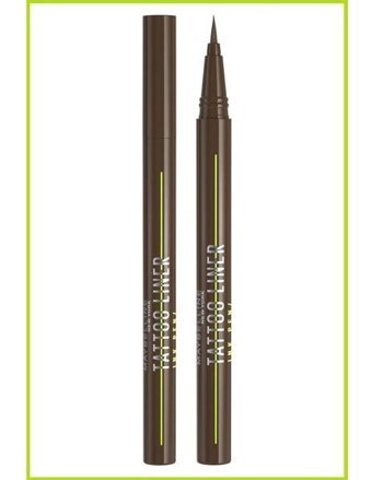 Maybelline New York Tattoo Mat Dark Brown İnce Uçlu Kalem Eyeliner