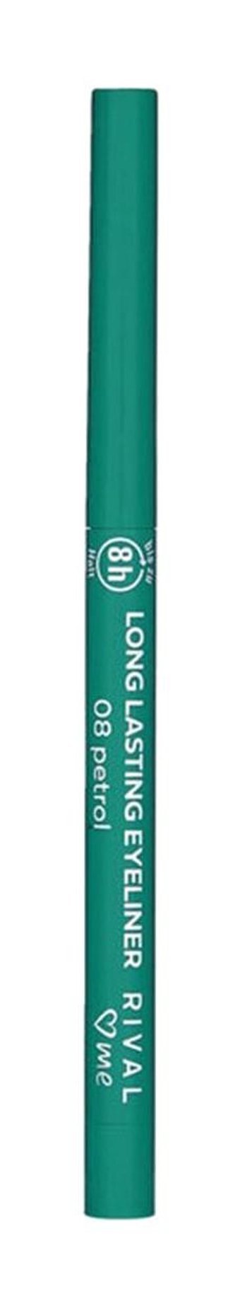 Rival Loves Me Long Lasting 08 Suya Dayanıklı Mat Petrol Kalıcı İnce Uçlu Kalem Eyeliner