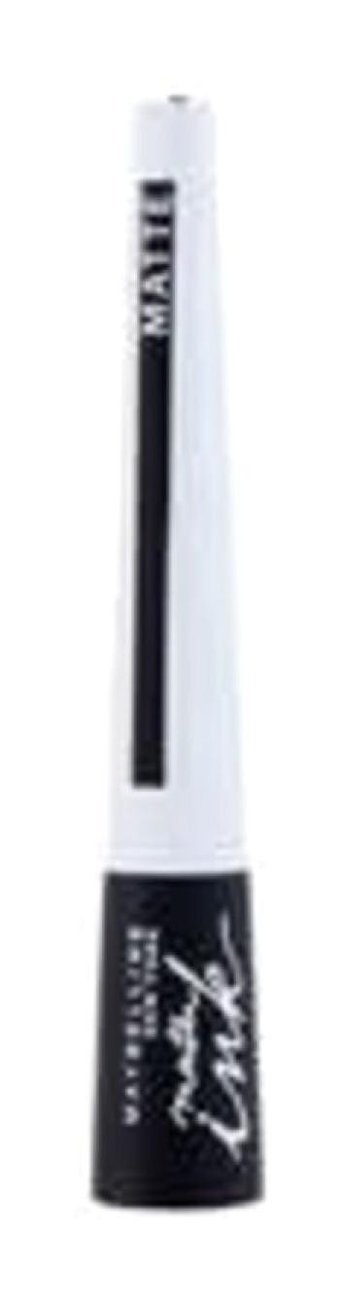 Maybelline New York Drama Mat Siyah İnce Uçlu Likit Eyeliner
