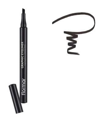 Flormar Graphic Mat Siyah Kalın Uçlu Kalem Eyeliner