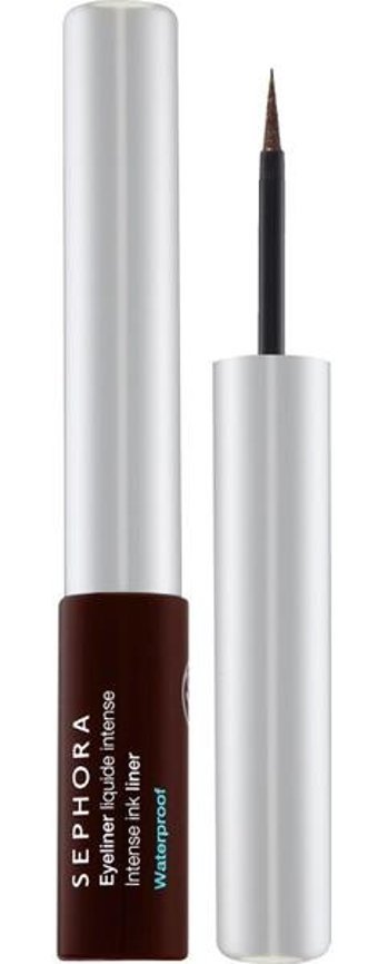 Sephora Intense Ink Liner Suya Dayanıklı Saten Kahverengi Kalıcı İnce Uçlu Likit Eyeliner