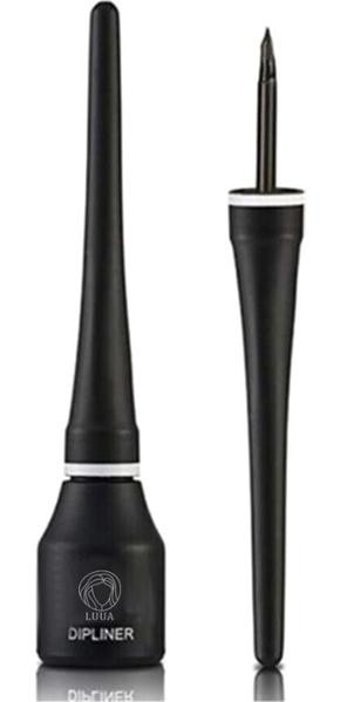 Luua Mat Siyah İnce Uçlu Likit Eyeliner