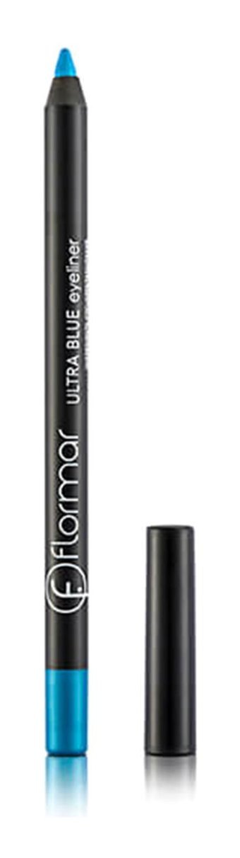 Flormar Suya Dayanıklı Parlak Mavi Kalıcı Kalın Uçlu Kalem Eyeliner