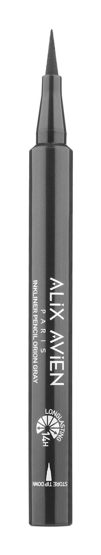 Alix Avien Yoğun Renk Veren 14 Saat Kalıcı Etki Suya Dayanıklı Mat Orion Gray Kalıcı İnce Uçlu Likit Eyeliner