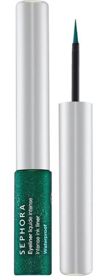 Sephora Intense Ink Liner Suya Dayanıklı Metalik Yeşil Kalıcı İnce Uçlu Likit Eyeliner