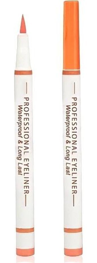 Maqya Cosmetics Suya Dayanıklı Şeftali Kalıcı İnce Uçlu Eyeliner