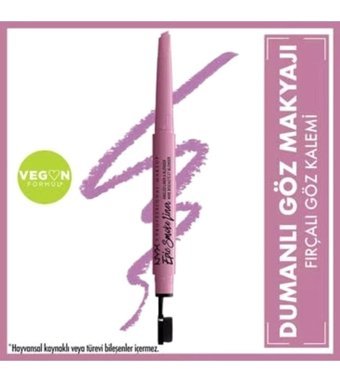 Nyx Epic Çift Taraflı Mat Rose Dust Kalın Uçlu Kalem Eyeliner