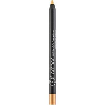 Flormar Işıltılı Altın İnce Uçlu Kalem Eyeliner