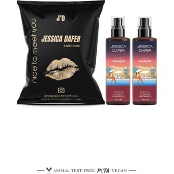 Jessica Dafer Vücut İçin Bronzlaştırıcı Yağ 2x100 ml