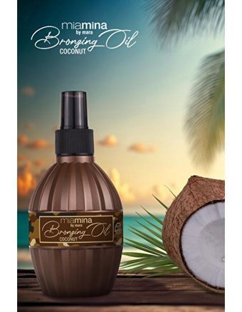 Miamina Hindistan Cevizi Yağı Vücut İçin Bronzlaştırıcı Yağ 200 ml