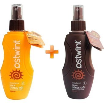 Ostwint Havuç Yağı Vücut İçin Bronzlaştırıcı Yağ 200 ml + Kakao Yağı 200 ml