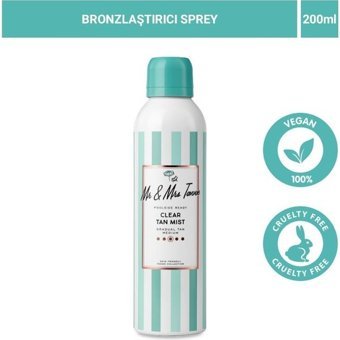 Mr & Mrs Tannie Vücut İçin Bronzlaştırıcı Sprey 200 ml