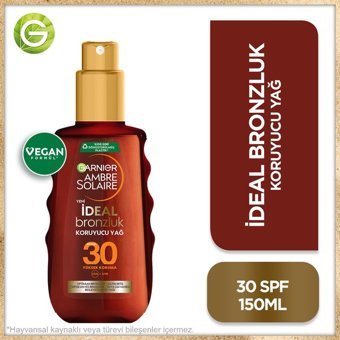 Garnier Ambre Solaire Vücut İçin Bronzlaştırıcı Yağ 150 ml