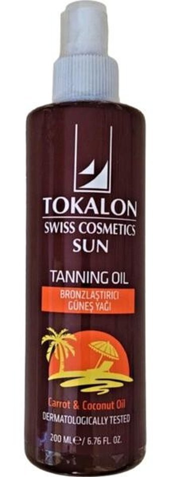 Tokalon Havuç Yağı-Kakao Yağı Vücut İçin Bronzlaştırıcı Yağ 200 ml
