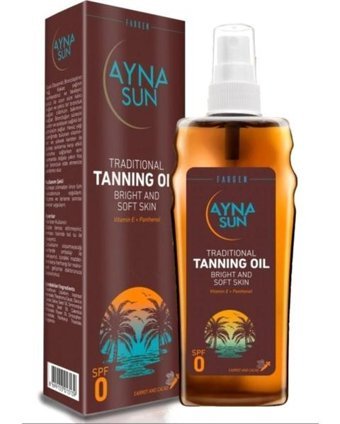 Fargen E Vitaminli Vücut İçin Bronzlaştırıcı Yağ 250 ml