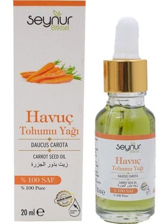 Seynur Havuç Yağı Vücut İçin Bronzlaştırıcı Yağ 20 ml