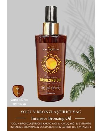 Shineco Vücut İçin Bronzlaştırıcı Yağ 125 ml