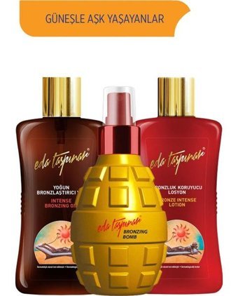 Eda Taşpınar Bronzing Bomb Vücut İçin Bronzlaştırıcı Sprey 3x200 ml