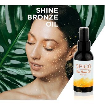 Spica Shine Roucou Yağı Vücut İçin Bronzlaştırıcı Yağ 100 ml