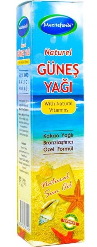 Mecitefendi Vücut İçin Bronzlaştırıcı Yağ 125 ml