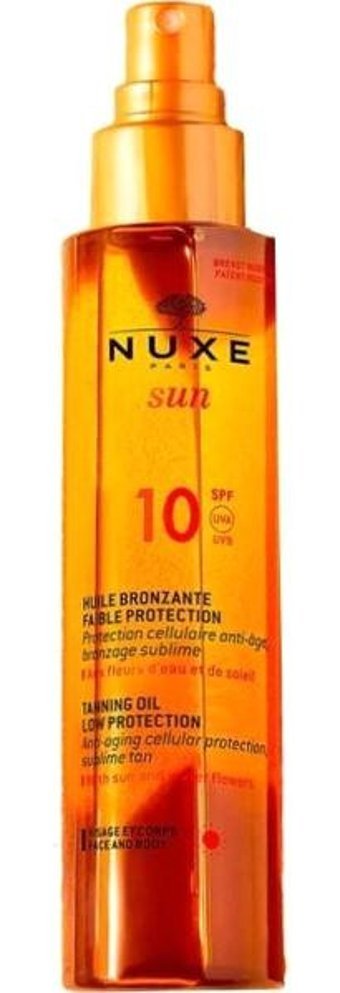 Nuxe Sun Güneşssiz 10 Faktör Vücut - Yüz İçin Bronzlaştırıcı Yağ 150 ml
